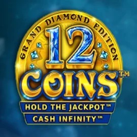 12 Coins Grand Diamond Edition slot visual from Wazdan available on oranjepalace-casino.co.nl