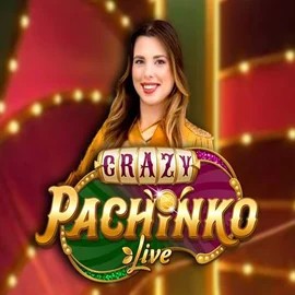Crazy Pachinko logo by Evolution Oranje Palace Casino