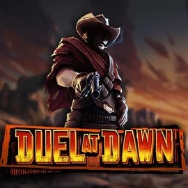 Duel At Dawn online game logo by Hacksaw Gaming on oranjepalace-casino.co.nl