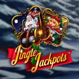 Jackpots logo of Jingle Jackpots from Dragon Gaming at Oranje Palace Casino