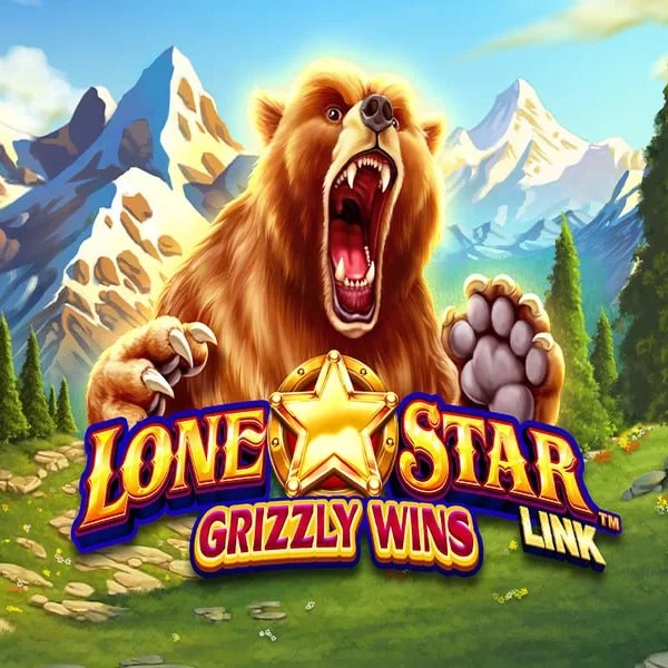 Slots logo of Lone Star Link Grizzly Wins from Greentube at Oranje Palace Casino