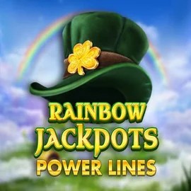 Official Jackpots logo: Rainbow Jackpots Power Lines by Red Tiger Gaming at Oranje Palace Casino