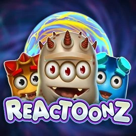 Reactoonz logo by Play'n GO Oranje Palace Casino