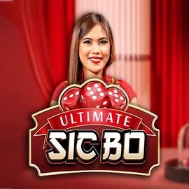 Ultimate Sic Bo online game logo by Ezugi on oranjepalace-casino.co.nl